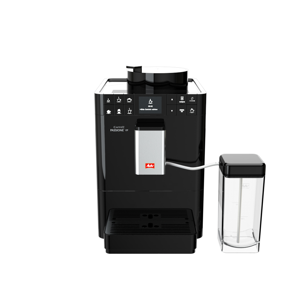 Slagskib Kærlig Kronisk Passione® OT espressomaskine, sort | Melitta® Online Shop