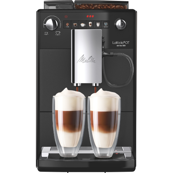 Latticia® OT Kaffeevollautomat, matt schwarz